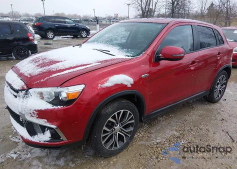 2019 Mitsubishi Outlander Sport 2.0 Se из США, поврежденный, VIN JA4AR3AU8KU015039